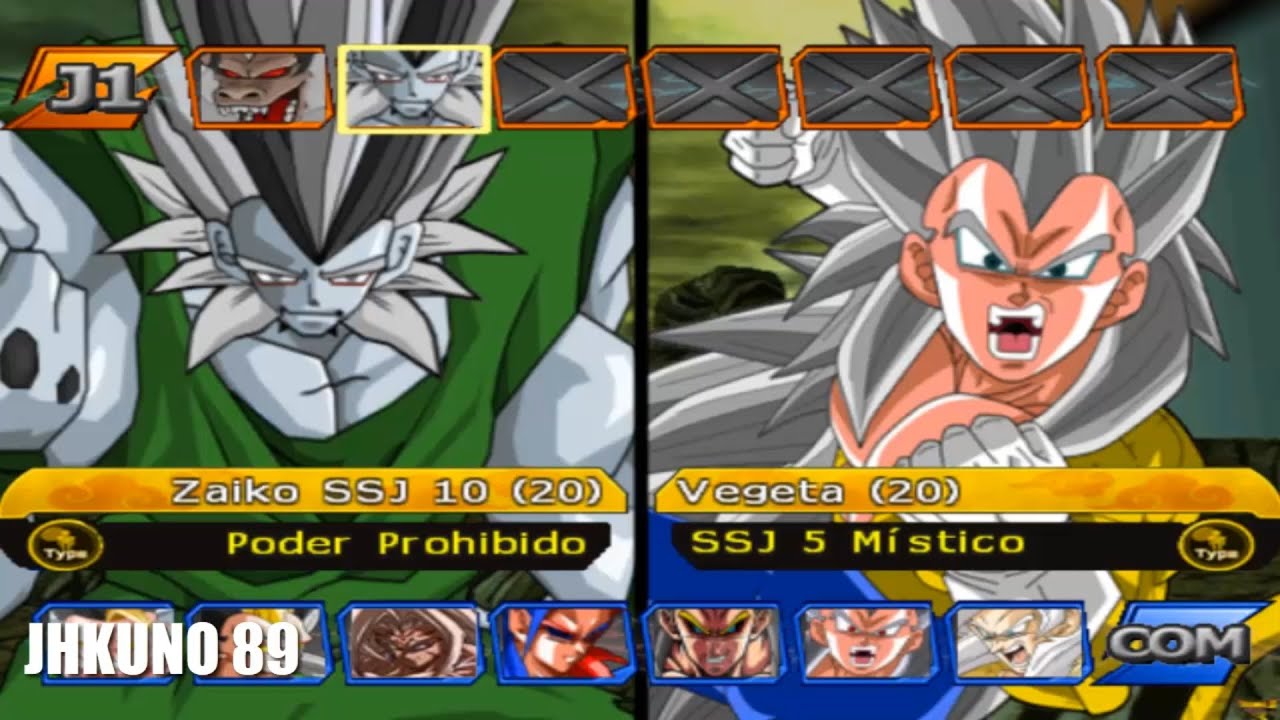 JHKUNO 89 vs MODS MAS CHETADOS 🔥 | ZAIKO SSJ 10 PODER PROHIBIDO vs VEGETA SSJ 5 MISTICO | DBZ BT3