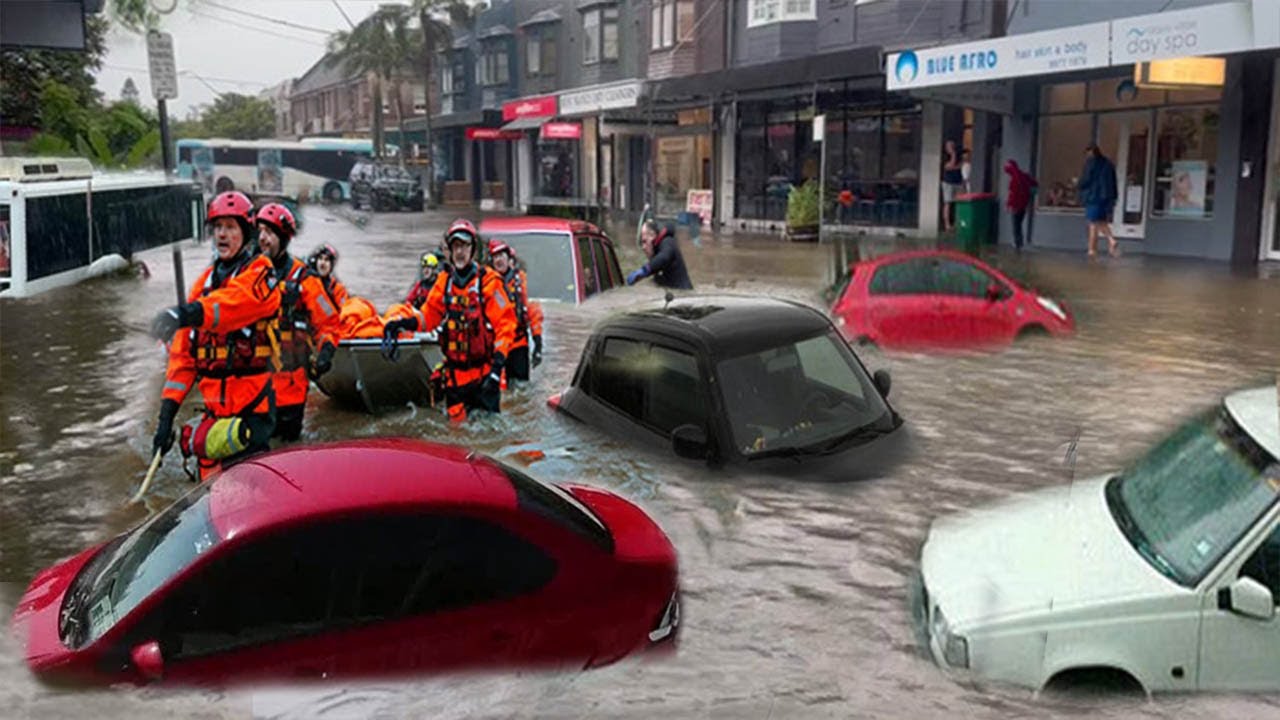 Sydney Underwater! Australia flood toll rises to 20 as thousands evacuate Sydney