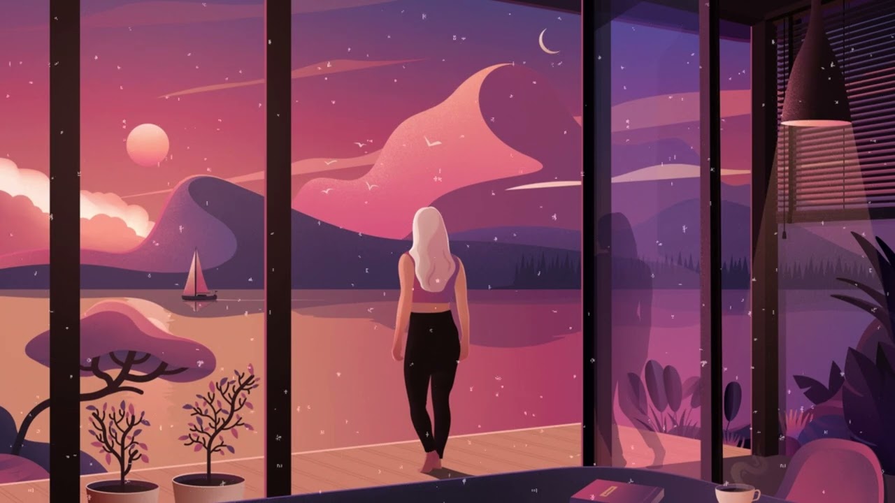 Serenity in Static | Lofi Moon 🌕