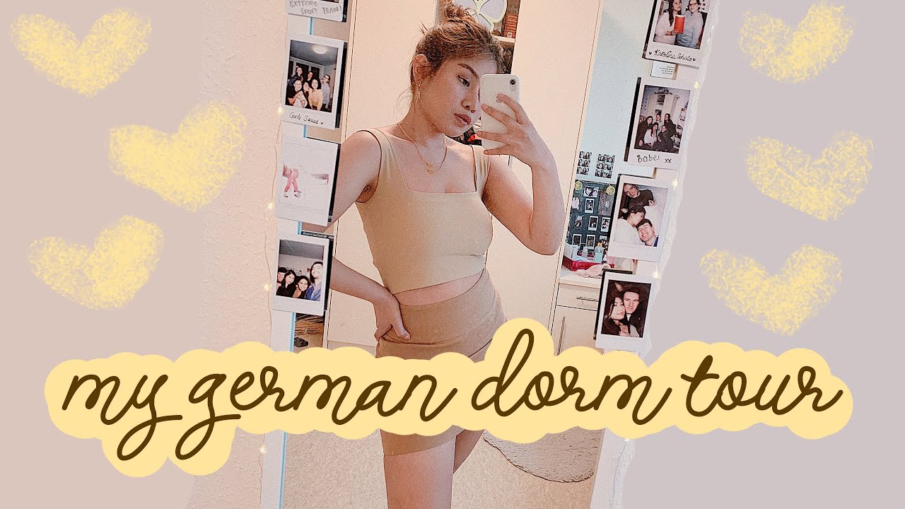 my 220€ german university dorm room tour. yay!