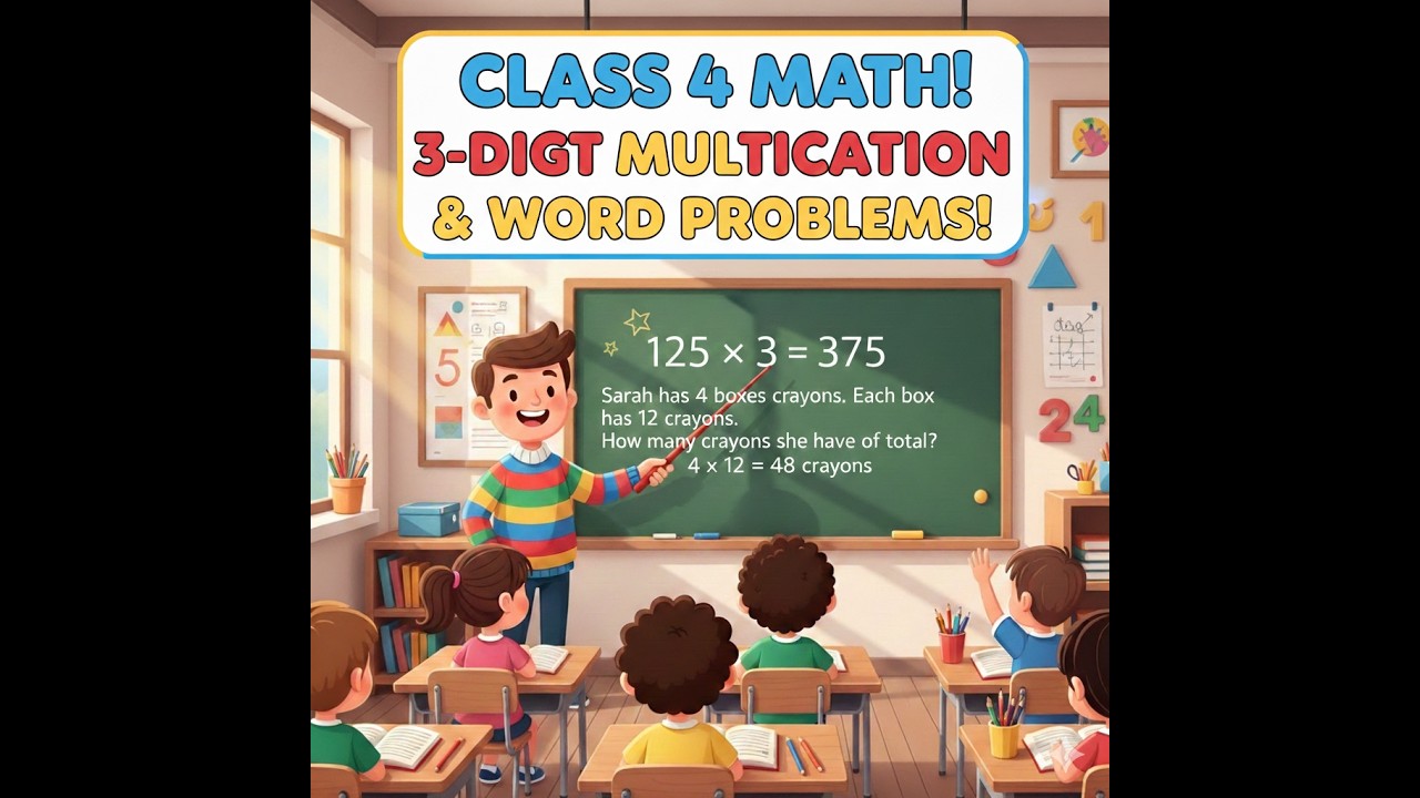 Multiplication | Class 4 | Lecture 1