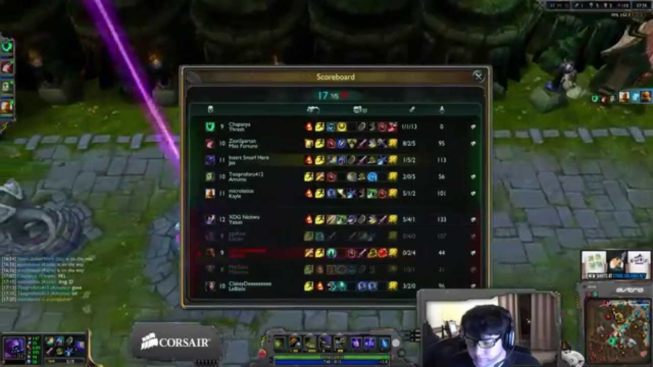 TSM Dyrus Jax vs Yasuo [Top] [Diamond 1 / Challenger Ranked solo queue]
