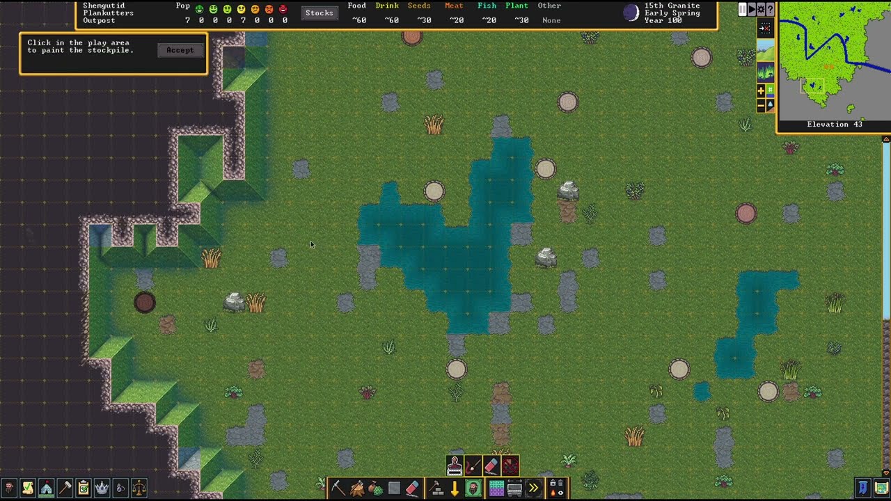 Dwarf Fortress - Tutorial PL - Łatwy, dobry start