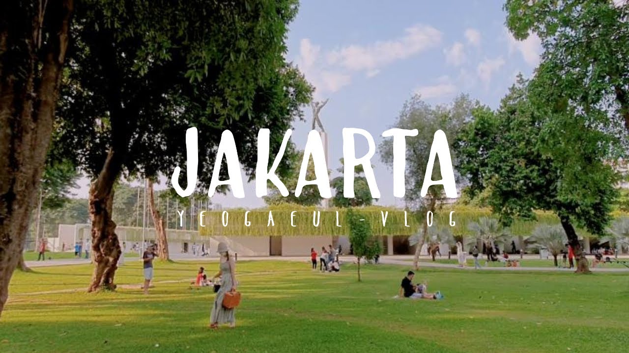Jakarta picnic ​🇮🇩 | Do you like picnics? come here 'Banteng Park' | INDONESIA vlog | Jakarta life