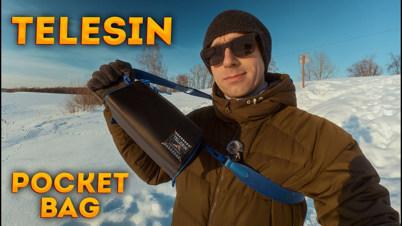 TELESIN Pocket Bag - неплохая сумка для экшен и покет камер