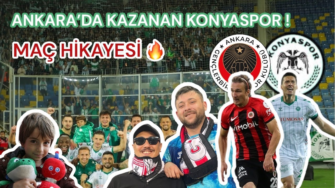 EBT | MAÇ HİKAYESİ 🔥 Gençlerbirliği 1 – 2 Konyaspor | Muhteşem Atmosfer 🔥