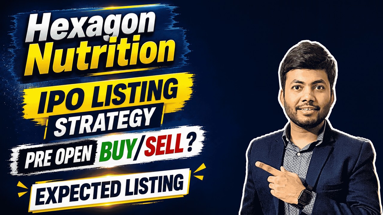 Hexagon Nutrition IPO Listing Strategy | Pre open Buy or Sell | Latest IPO News