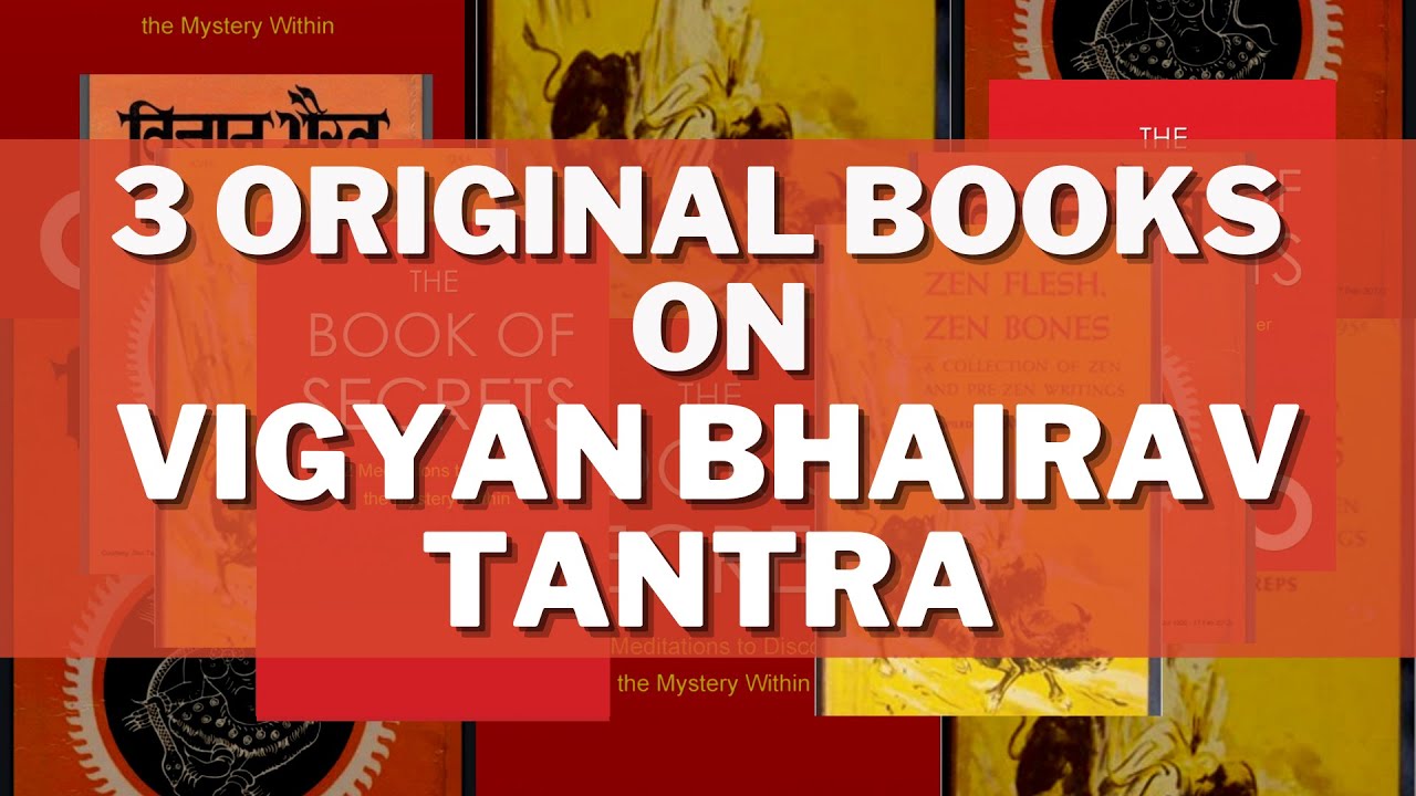 Best Books on Vigyan Bhairav Tantra Meditation | Books on 112 ways of Shiva Meditation |