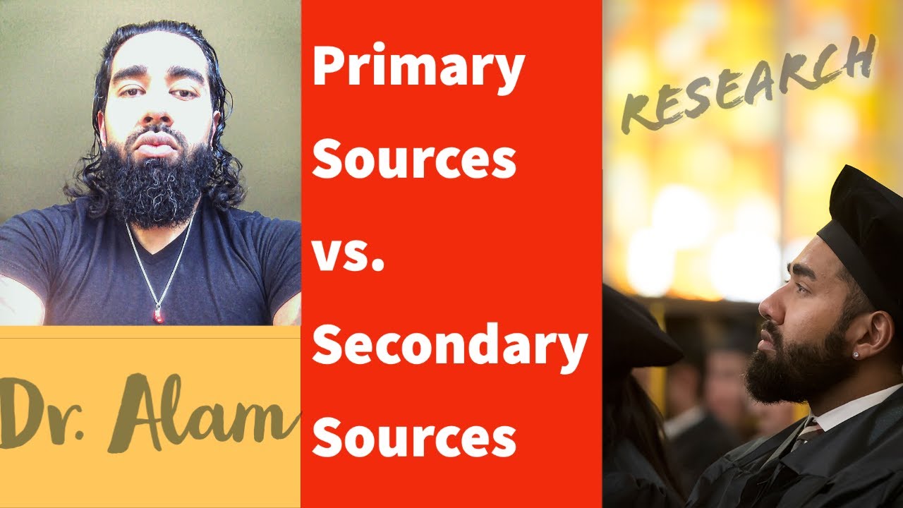 Primary Sources vs. Secondary Sources