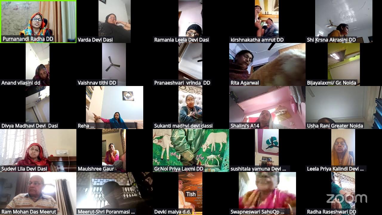 CC Adi Lila 7.106 Narayan ke vachan Purnanandi Radha DD