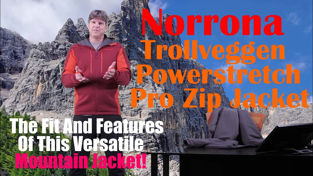 Куртка на молнии Norrona Trollveggen Powerstretch Pro