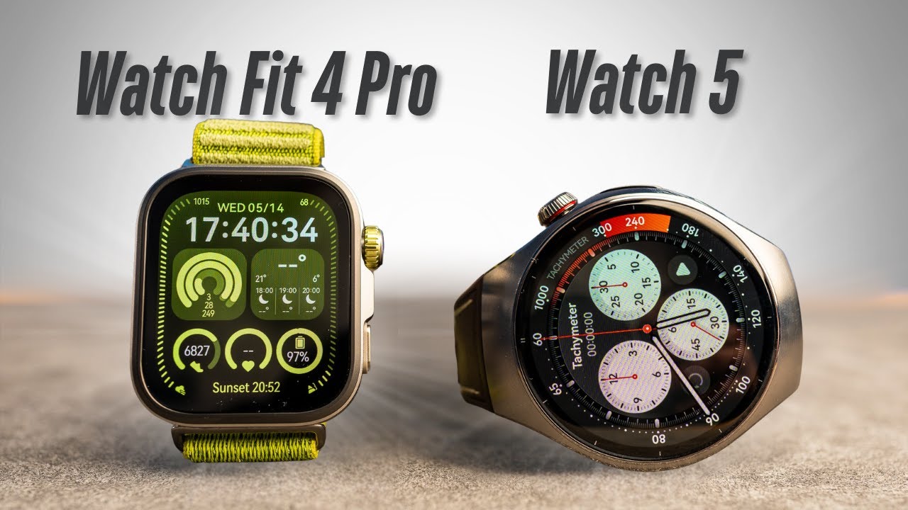 Huawei Watch 5 & Fit 4 Pro review - BEST APPLE WATCH ALTERNATIVES?