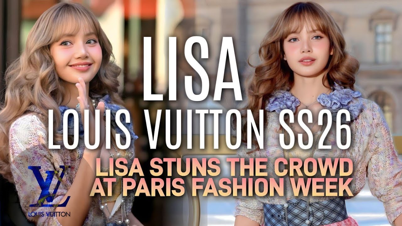 Лиза ошеломила публику на показе Louis Vuitton SS26 | Взаимодействие со знаменитостями