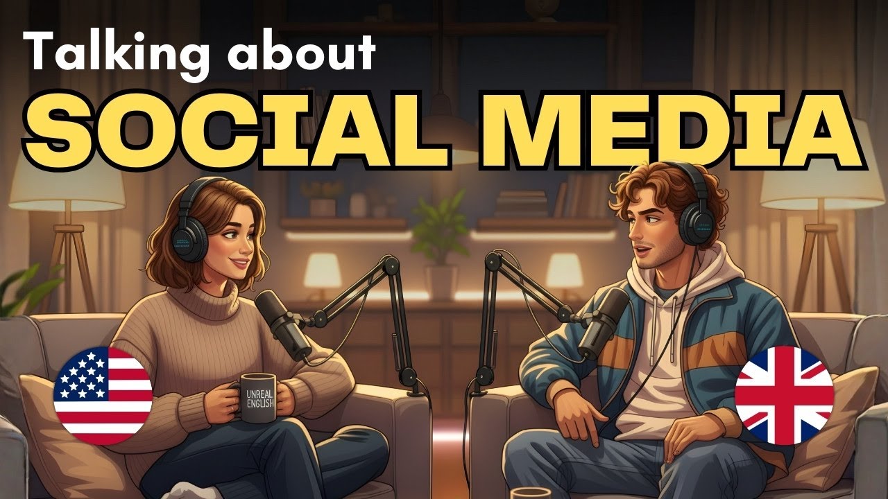 How To Talk About SOCIAL MEDIA in English | Slow English Conversation Practice