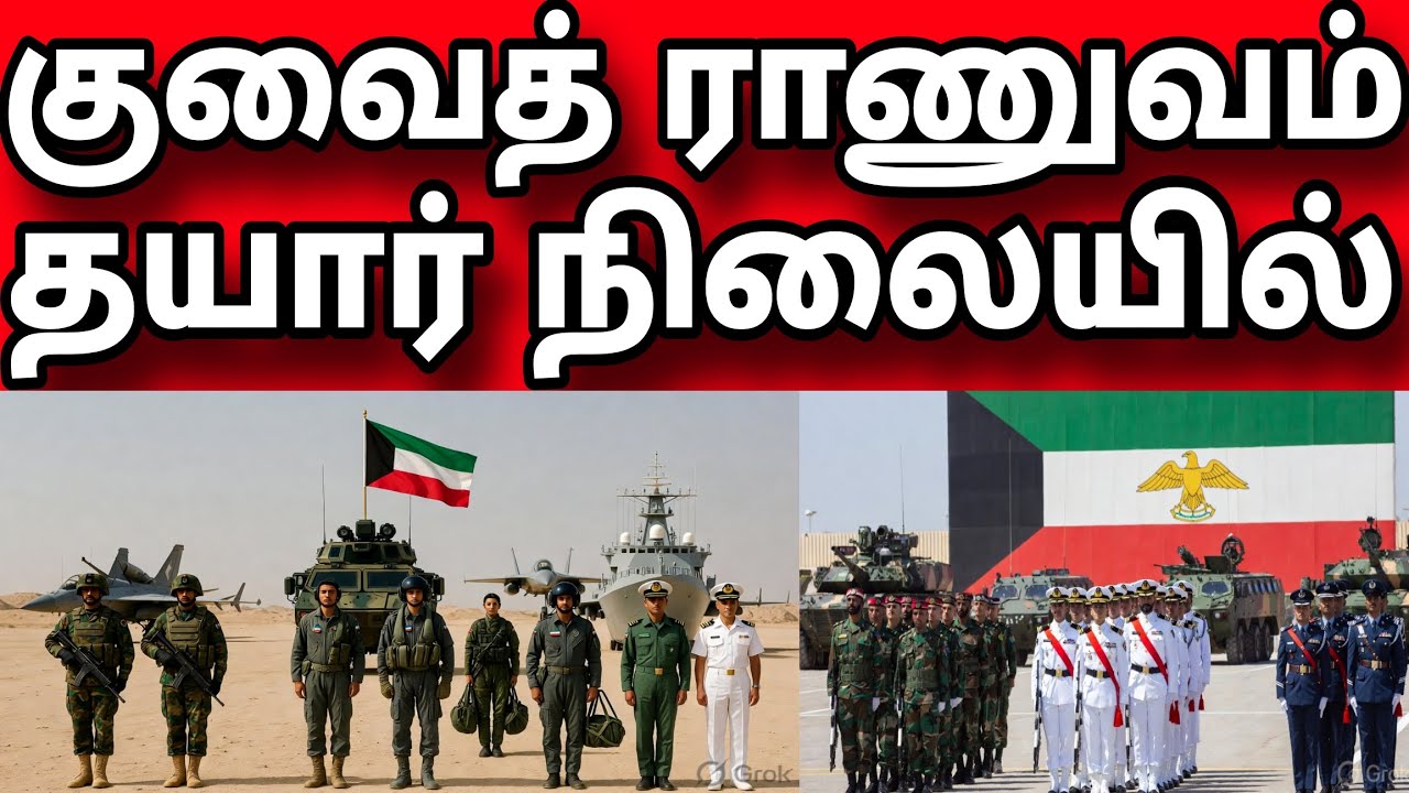 Kuwait Army Ready | With Full Armed Forces | US Alliance | Kuwait News Tamil Live