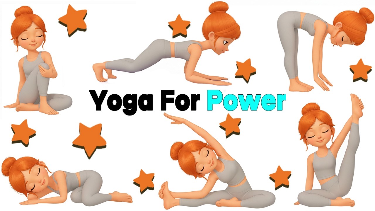 Yoga Flow for Power | Fun & Easy Yoga for Kids