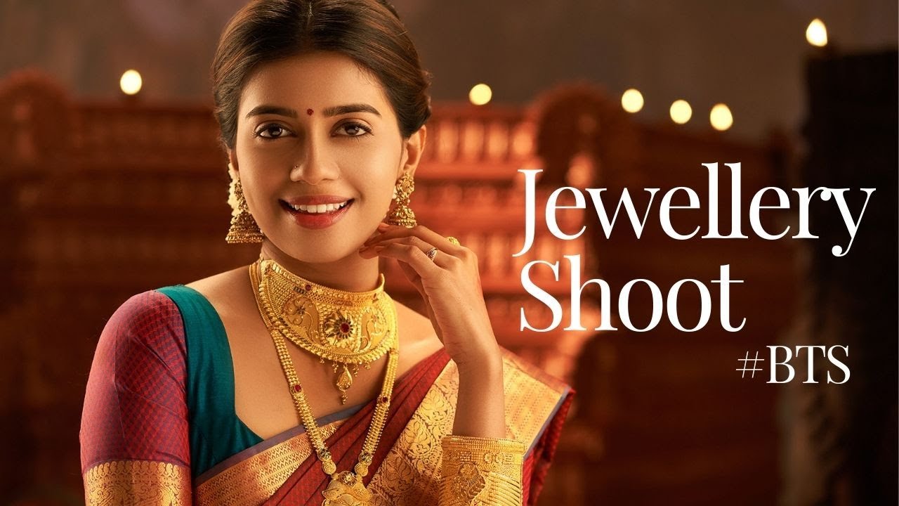 Gold and Diamond Jewellery Fashion Photo Shoot | BTS | Tamil Photography Tutorials