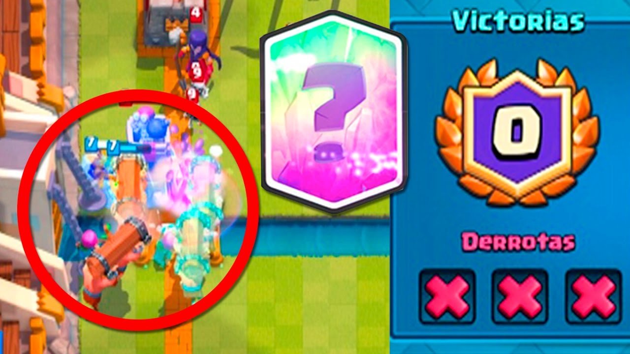 LEGENDARIA EN COFRE DE 0 VICTORIAS!! CLASH ROYALE!!