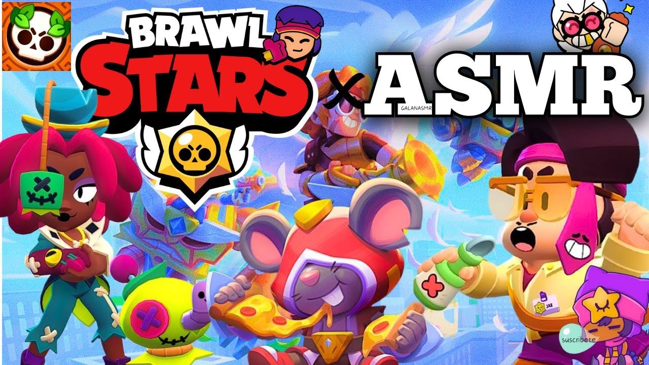 ASMR Brawl Stars 🎮| Probamos a Moe, Juju y Jae Yong + Competitivo ✨| Gameplay Mouth Sounds