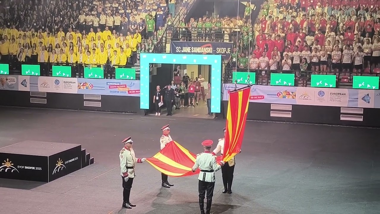 Opening Ceremony, of the European Youth Olympic Festival, EYOF Skopje 2025, North Macedonia@