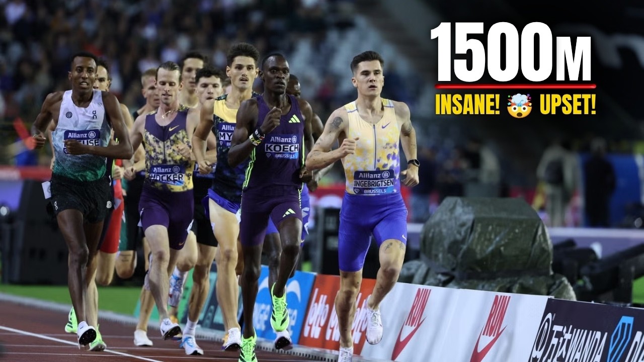 Men&rsquo;s 1500m Final &mdash; UNBELIEVABLE UPSET! i Brussels Damond League!