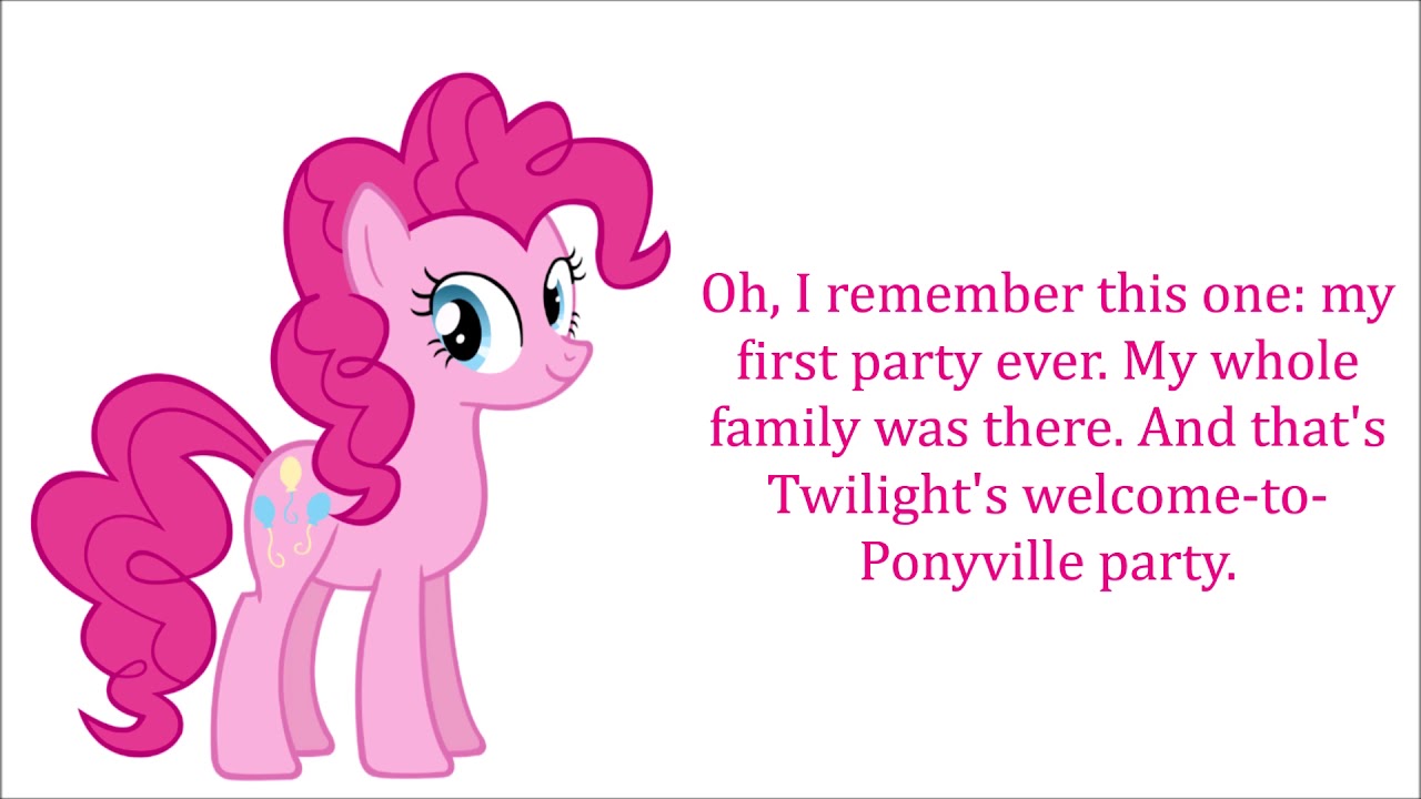 My Little Pony - Pinkie's Lament Lyrics