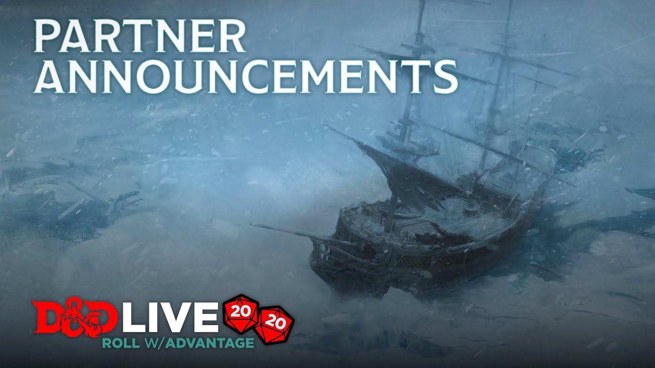 Partner Announcements - D&D Live 2020