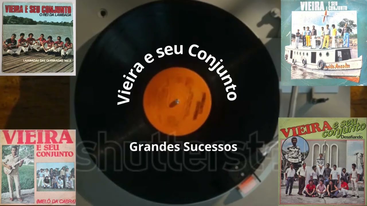 VIEIRA E SEU CONJUNTO | SUCESSOS GRAVAÇÃO LP (DISCO DE VINIL)