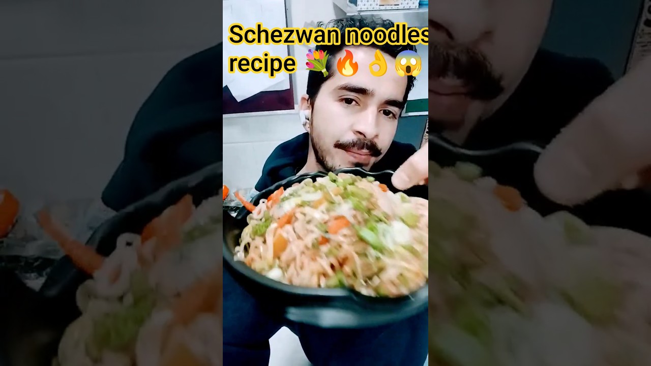 veg Schezwan noodle recipe