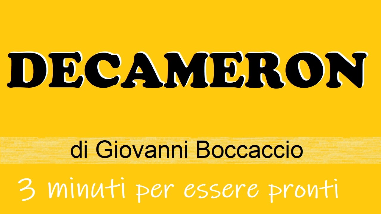 DECAMERON (completo) - Giovanni Boccaccio