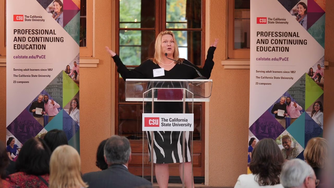 President Erika D. Beck, Co-Chair, CPaCE: Commission Grants Program Acknowledgement