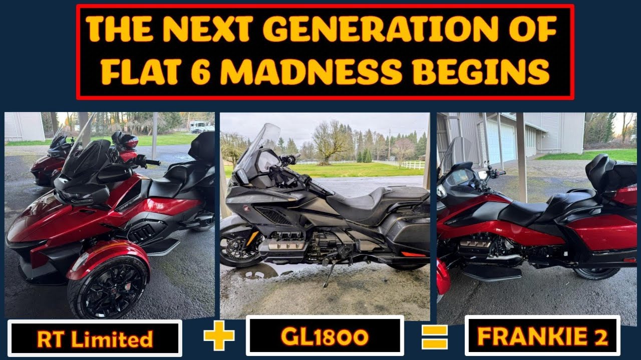 World's First GL1800 Powered Can-Am Spyder & Frankie 2