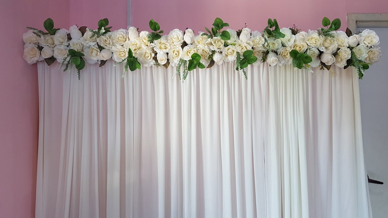 DIY_ WEDDING BACKDROP English Style | ENGAGEMENT BACKDROP | WEDDING DECORATION IDEAS |