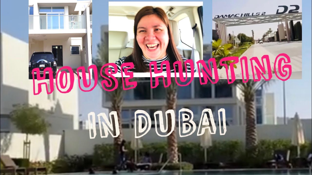 HOUSE HUNTING in DUBAI I Akoya Damac Hills 2 I Me Andi and Sky