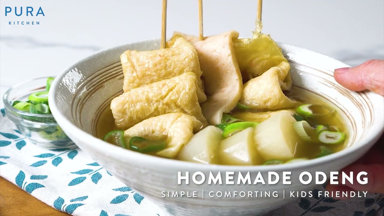 Buat Odeng Ala Lawson Ternyata Semudah Ini! Enak, Simple & Anti Gagal | Homemade Fish Cake