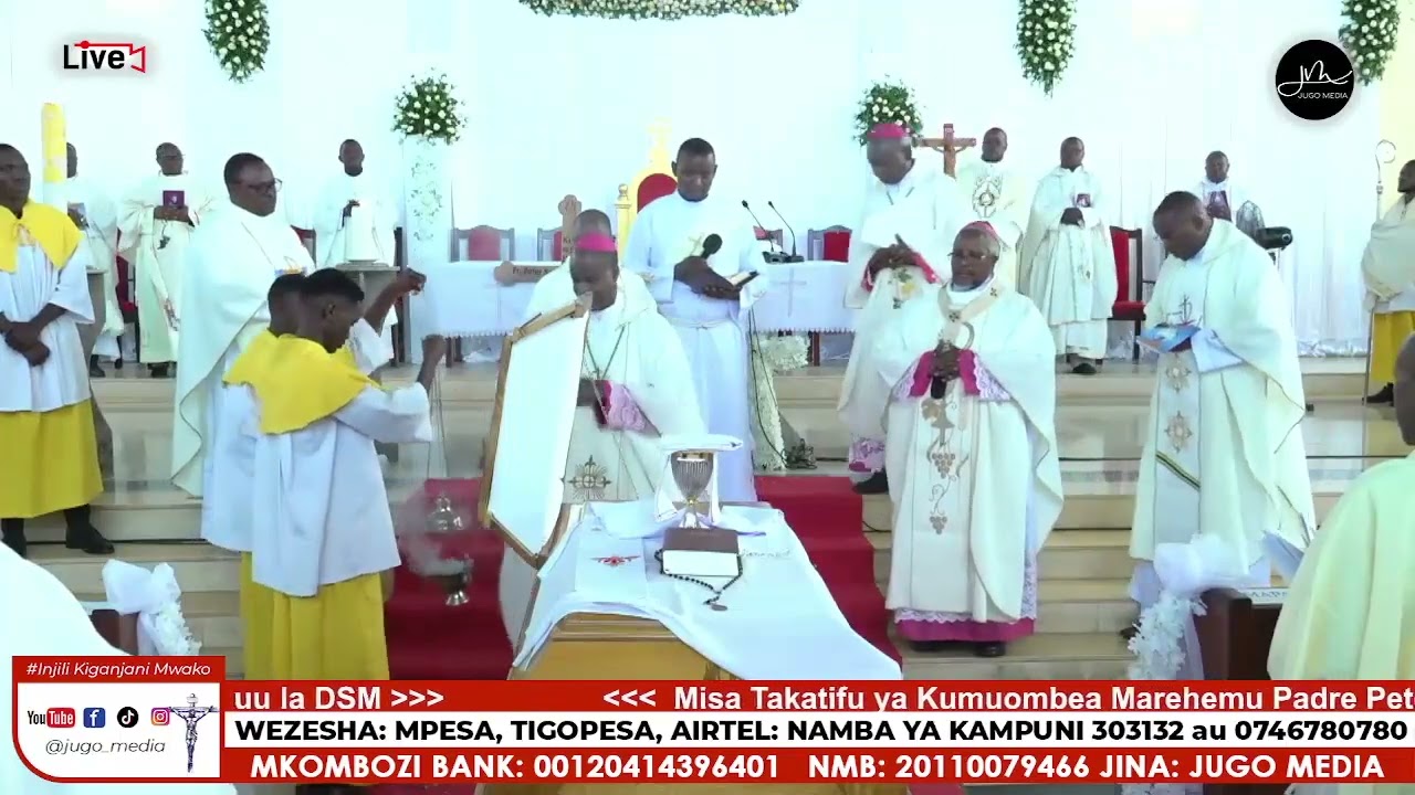Sala ya Buriani | Misa ya Kumwombea Marehemu Padre Peter Assenga CSSp - Salasala, DSM