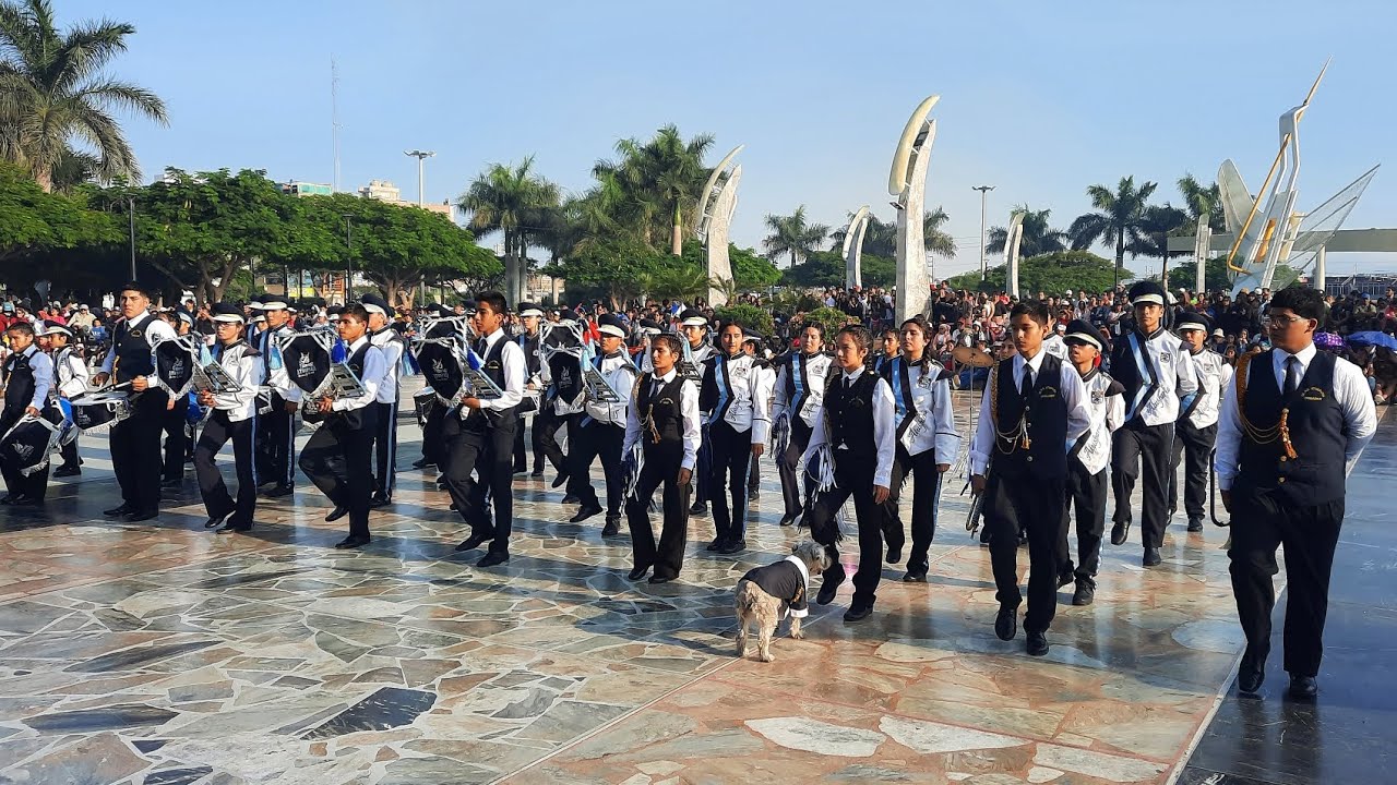 Banda Rítmica PEDRO PABLO ATUSPARIA | Concurso org por la Municipalidad de Nuevo Chimbote -  2025