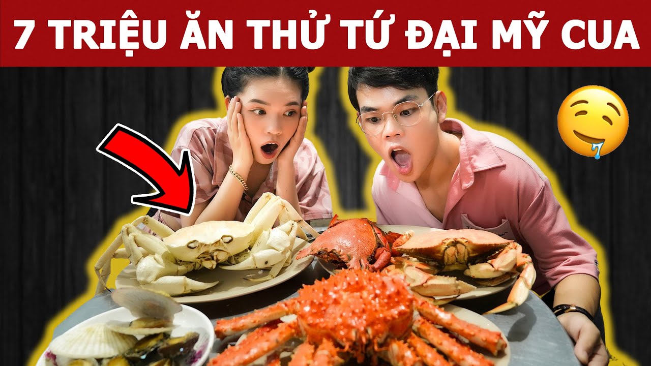 7 triệu ăn thử Tứ Đại Mỹ Cua và kết quả siêu bất ngờ | Oops Banana Vlog 216