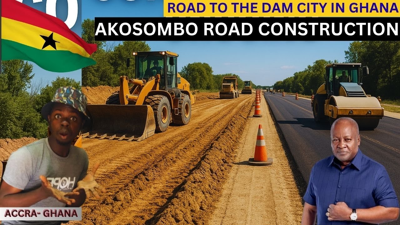 Massive Road Construction to Akosombo Dam City – Ghana’s Next Big Project