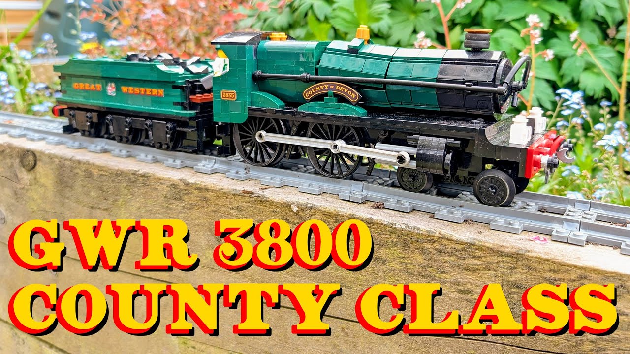 Lego GWR 3800 Class Steam Locomotive