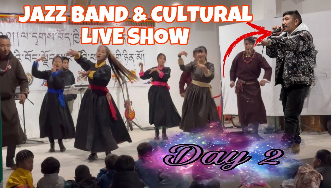 JAZZ BAND & CULTURAL LIVE SHOW//DAY ONE //LEH LADAKH//Tibetan vlogger//Ten Tsepak vlog