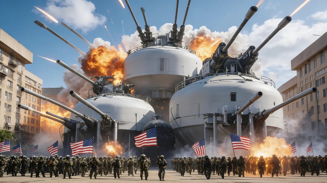 Сегодня это случилось! Последняя американская база в Ормузском проливе была полностью уничтожена рос