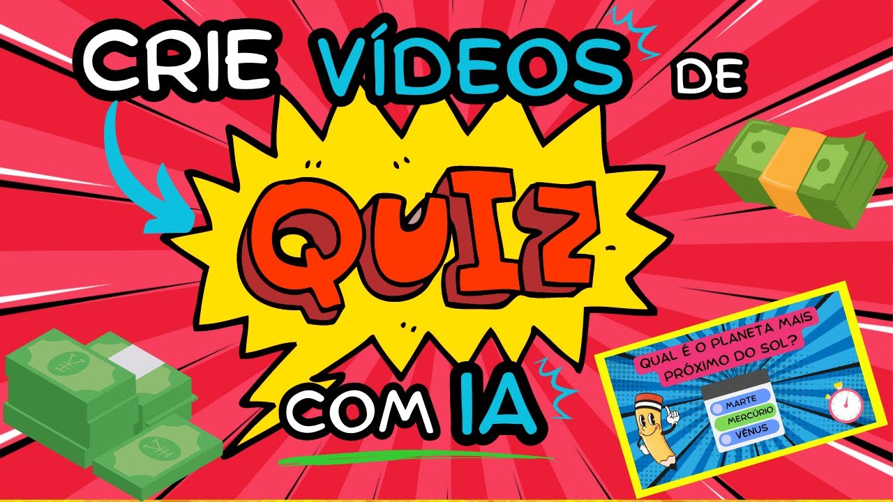 Como Fazer Vídeos de QUIZ no Youtube e ganhar Dinheiro