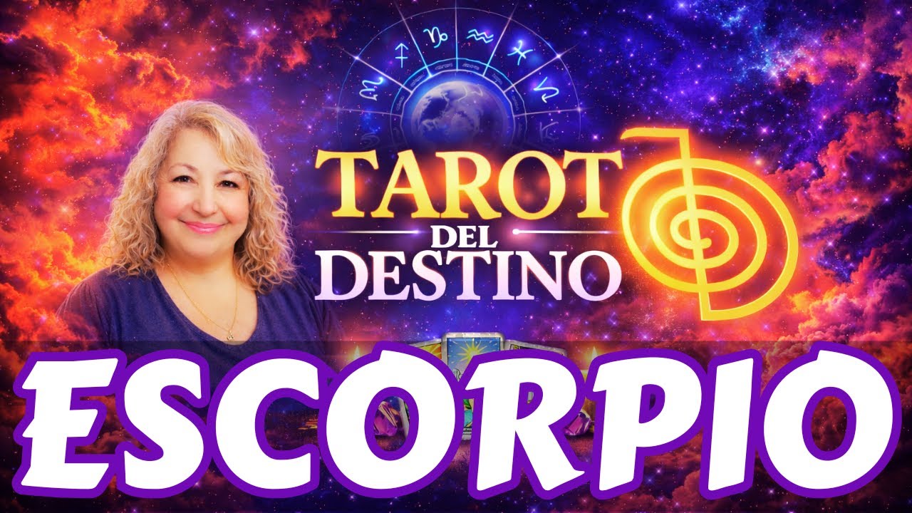 ESCORPIO: CAMBIO DE DESTINO | EL ÉXITO TE ALCANZA | Tarot del Destino #escorpio
