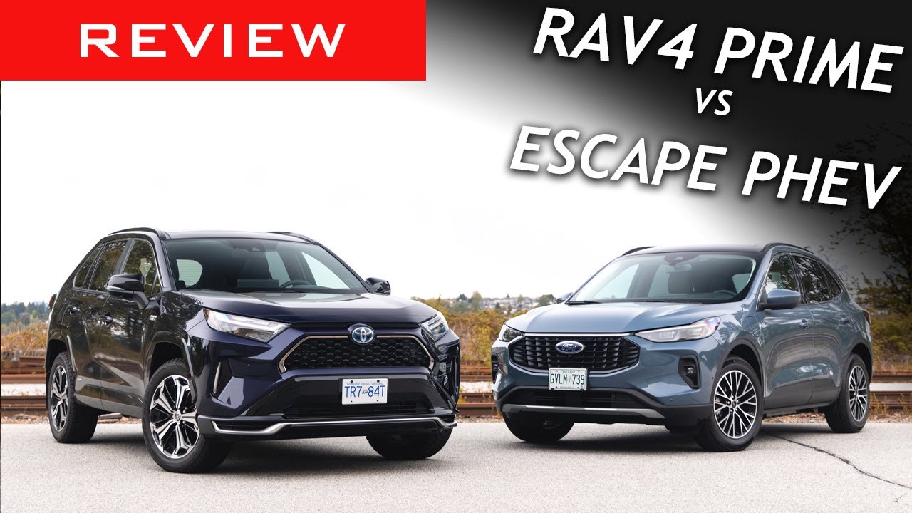 Сравнение: Toyota Rav4 Prime 2024 года и Ford Escape PHEV 2024 года