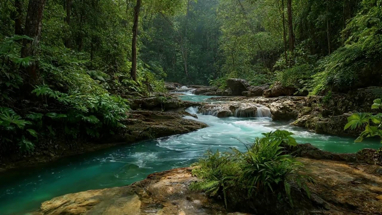 Gentle River Water Sounds for Sleep Supporting Deep Rest and Long Relaxation Sessions