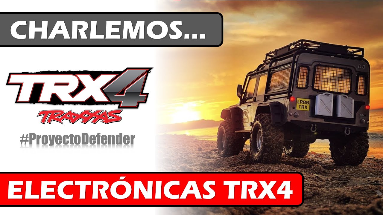 Charlemos - Electrónicas Traxxas TRX4 - ESCs, motores, servos y más...