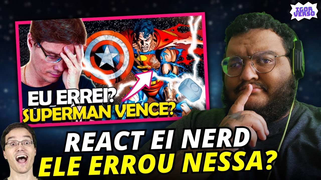 O PETER JORDAN ERROU??? SUPERMAN venceu o THOR na BATALHA MORTAL???