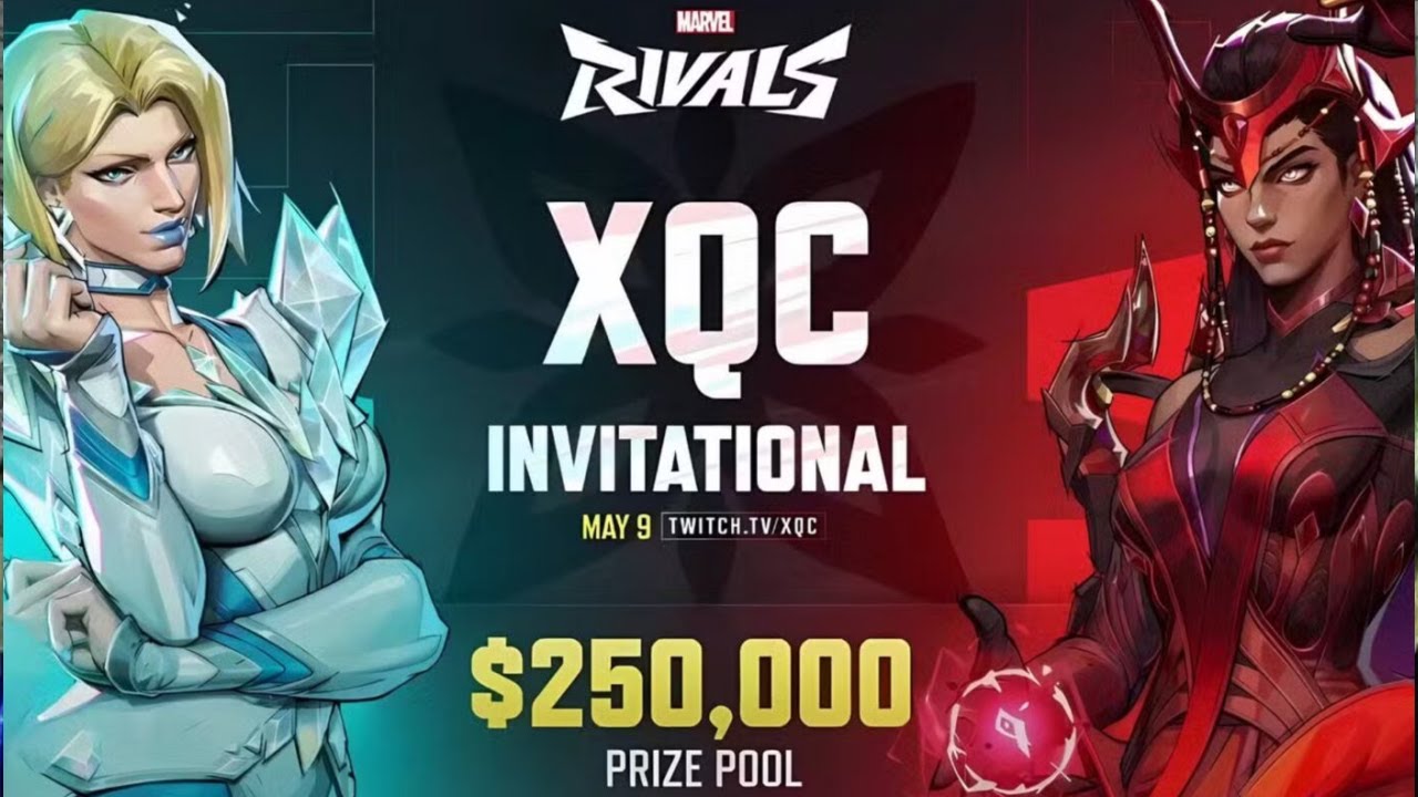 xQc's $250,000 Marvel Rivals Tournament