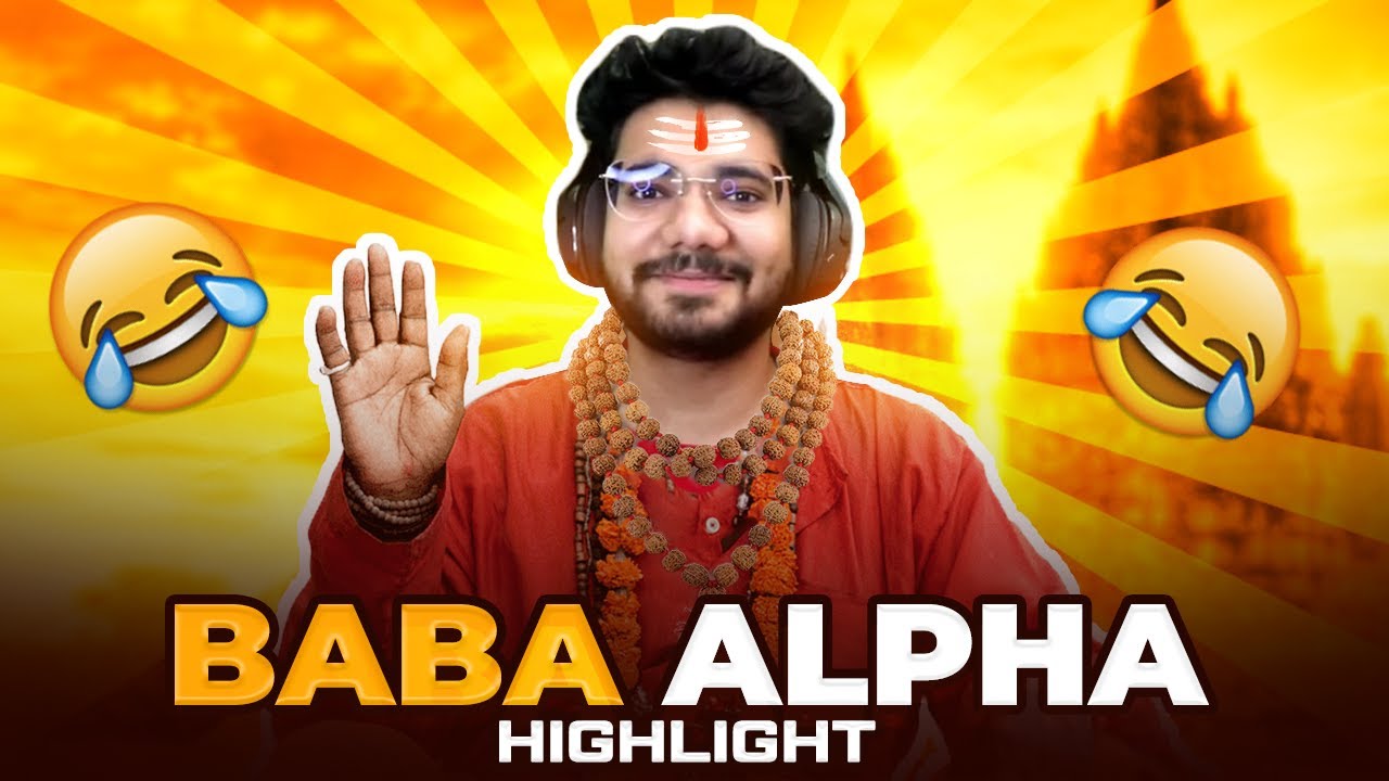 MEET BABA ALPHA in PUBG MOBILE!  😂  || FUNNY HIGHLGIHTS in PUBG MOBILE!